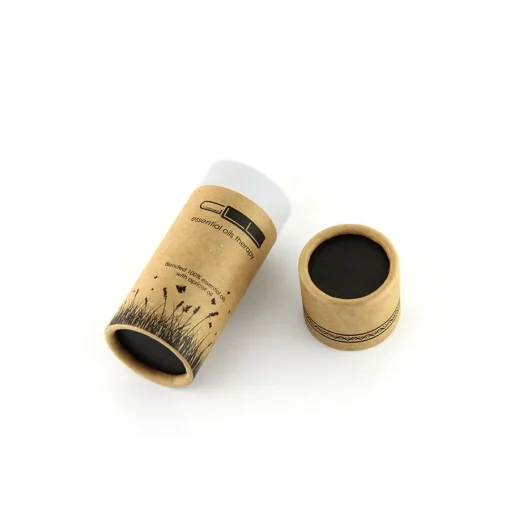 Round Paper Tube Custom kraft Cylinder Packaging Box for Cosmetic(5)