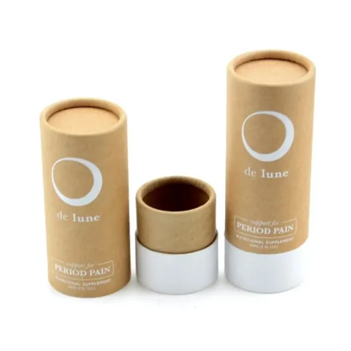 Custom Oil bottle Cardboard Cylinder Boxes With Perfume Paper Tube Packaging(5)