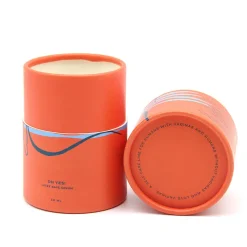 Wholesale Custom Candle Paper Tube Packaging Color Round Box