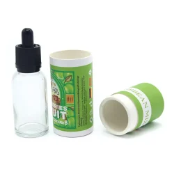 High-grade Custom Cardboard Tube Packaging for Essential Oil Bottle